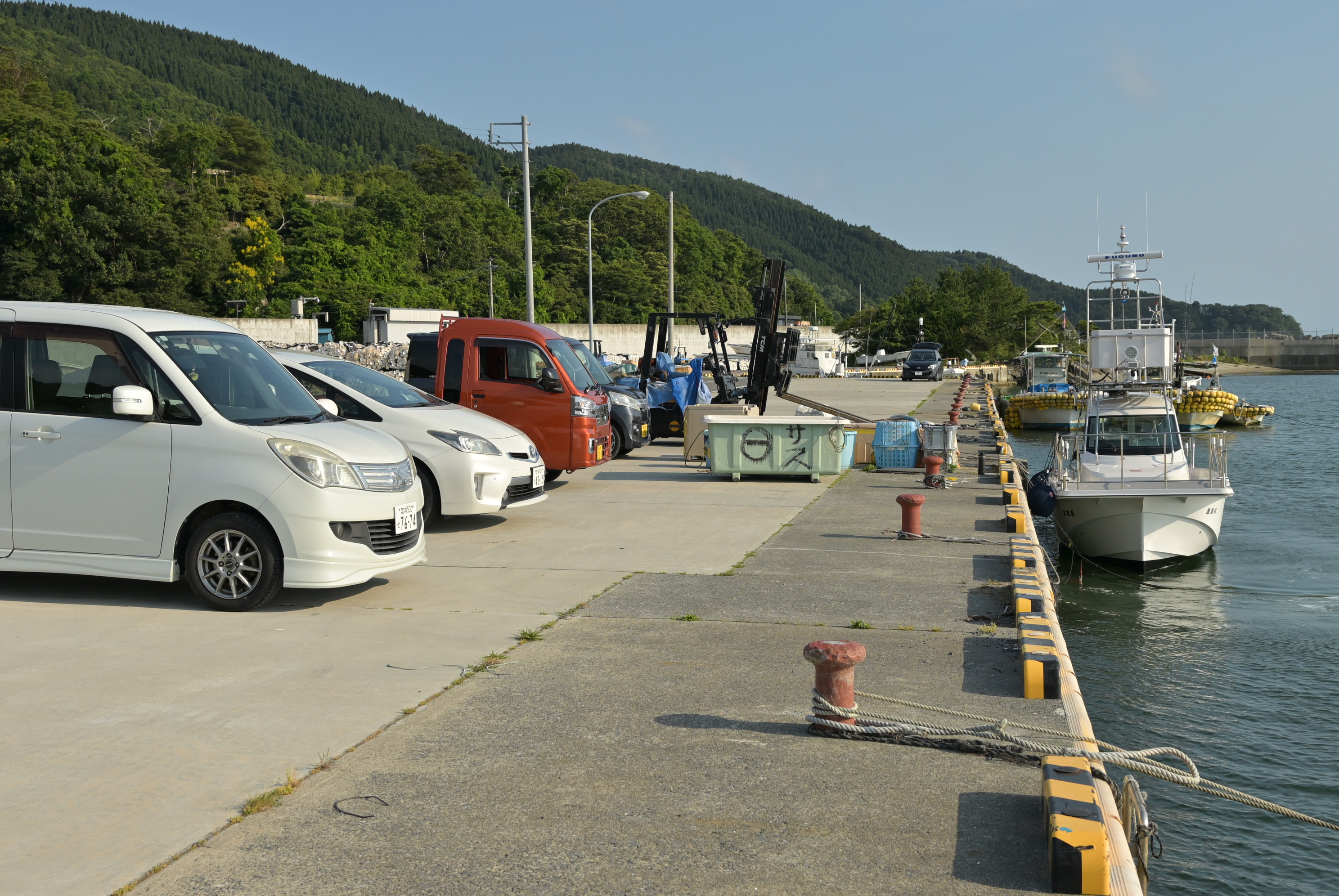 漁徳丸の駐車場